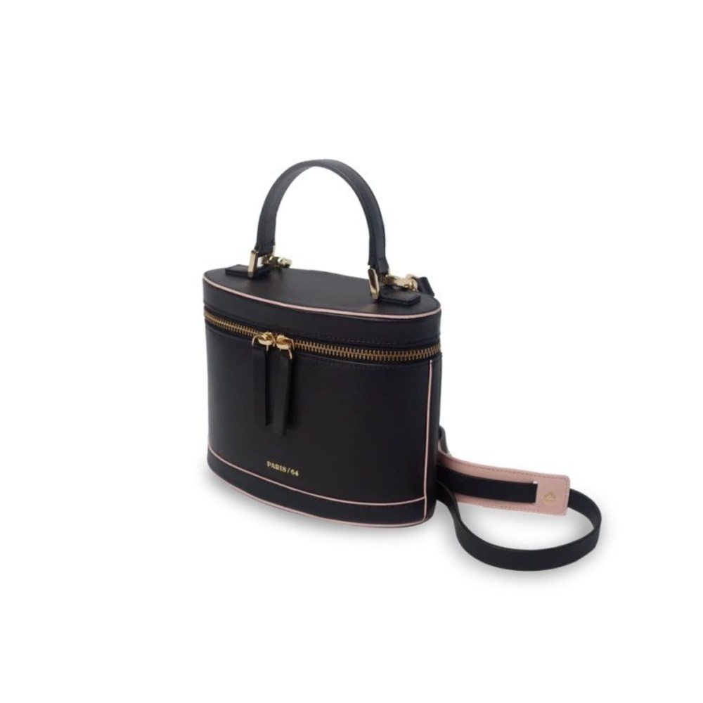 Paris64 Structured Cowhide Leather Handbag With Adjustable Strap - NWT - Picture 2 of 4